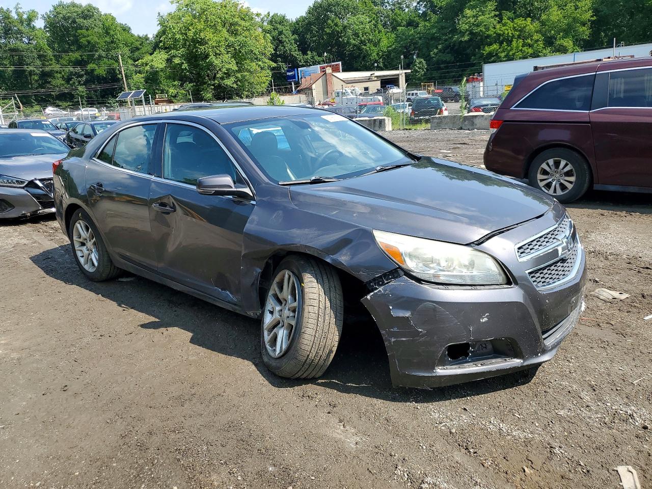 2013 Chevrolet Malibu 1lt Gray vin: 1G11D5SR5DF258883