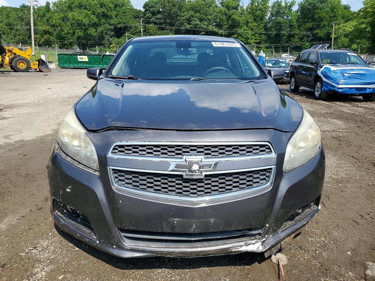 2013 Chevrolet Malibu 1lt Gray vin: 1G11D5SR5DF258883