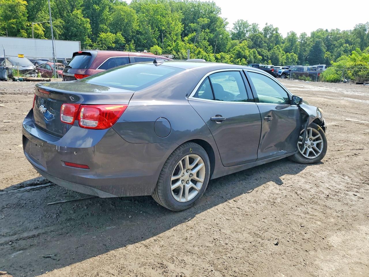 2013 Chevrolet Malibu 1lt Gray vin: 1G11D5SR5DF258883