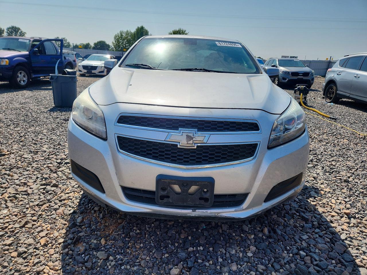 2013 Chevrolet Malibu 1lt Silver vin: 1G11D5SR6DF137845