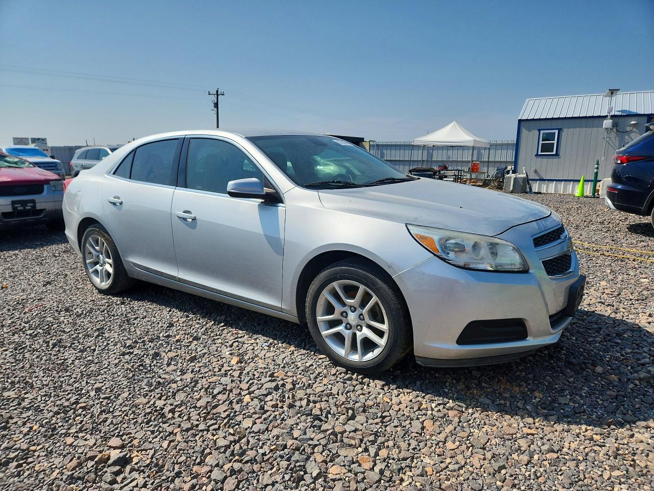 2013 Chevrolet Malibu 1lt Silver vin: 1G11D5SR6DF137845