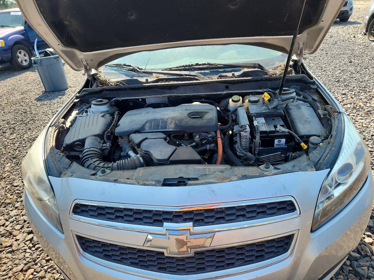 2013 Chevrolet Malibu 1lt Silver vin: 1G11D5SR6DF137845