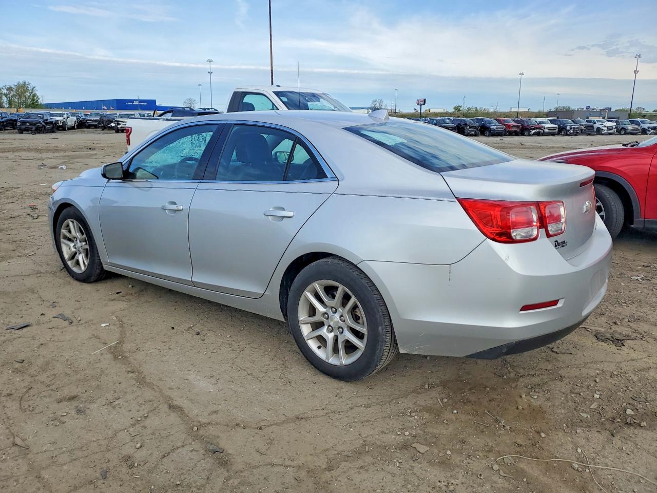 2013 Chevrolet Malibu 1lt Silver vin: 1G11D5SR6DF161823
