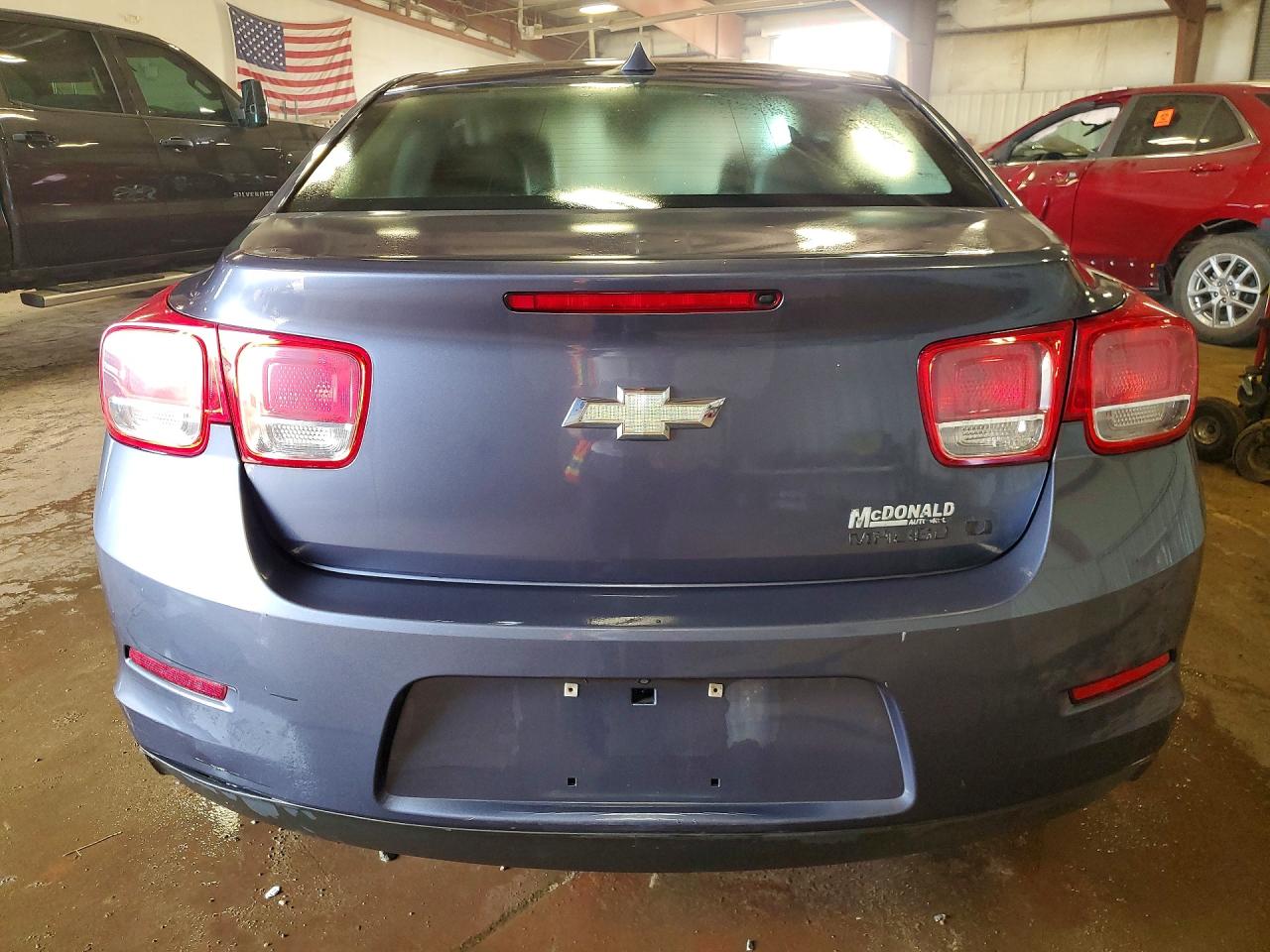 2013 Chevrolet Malibu 1lt Blue vin: 1G11D5SR6DF171669