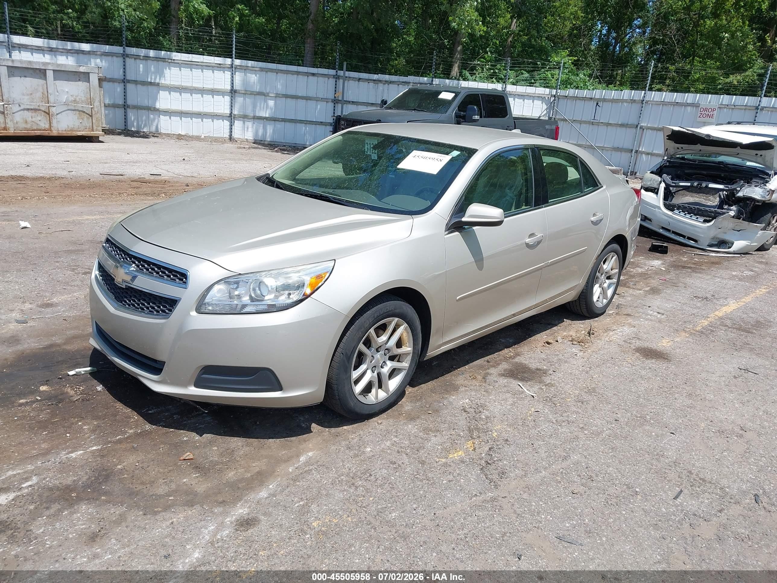 2013 Chevrolet Malibu Eco Gold vin: 1G11D5SR7DF172023