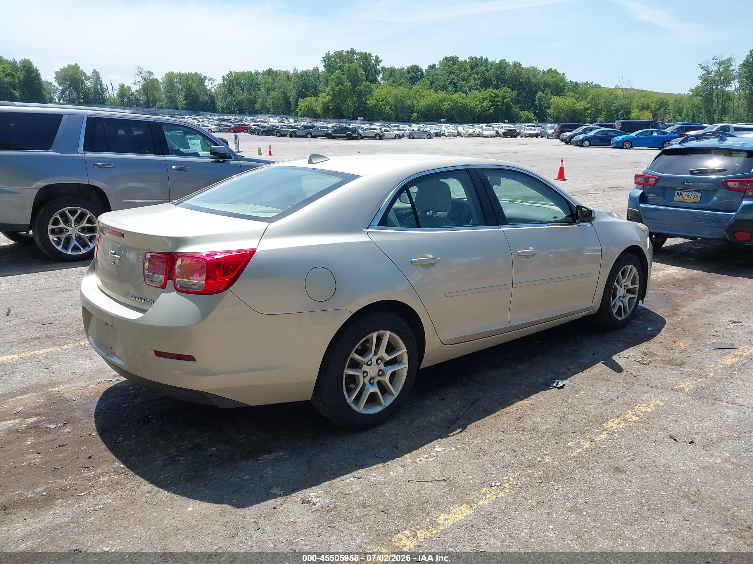 2013 Chevrolet Malibu Eco Gold vin: 1G11D5SR7DF172023