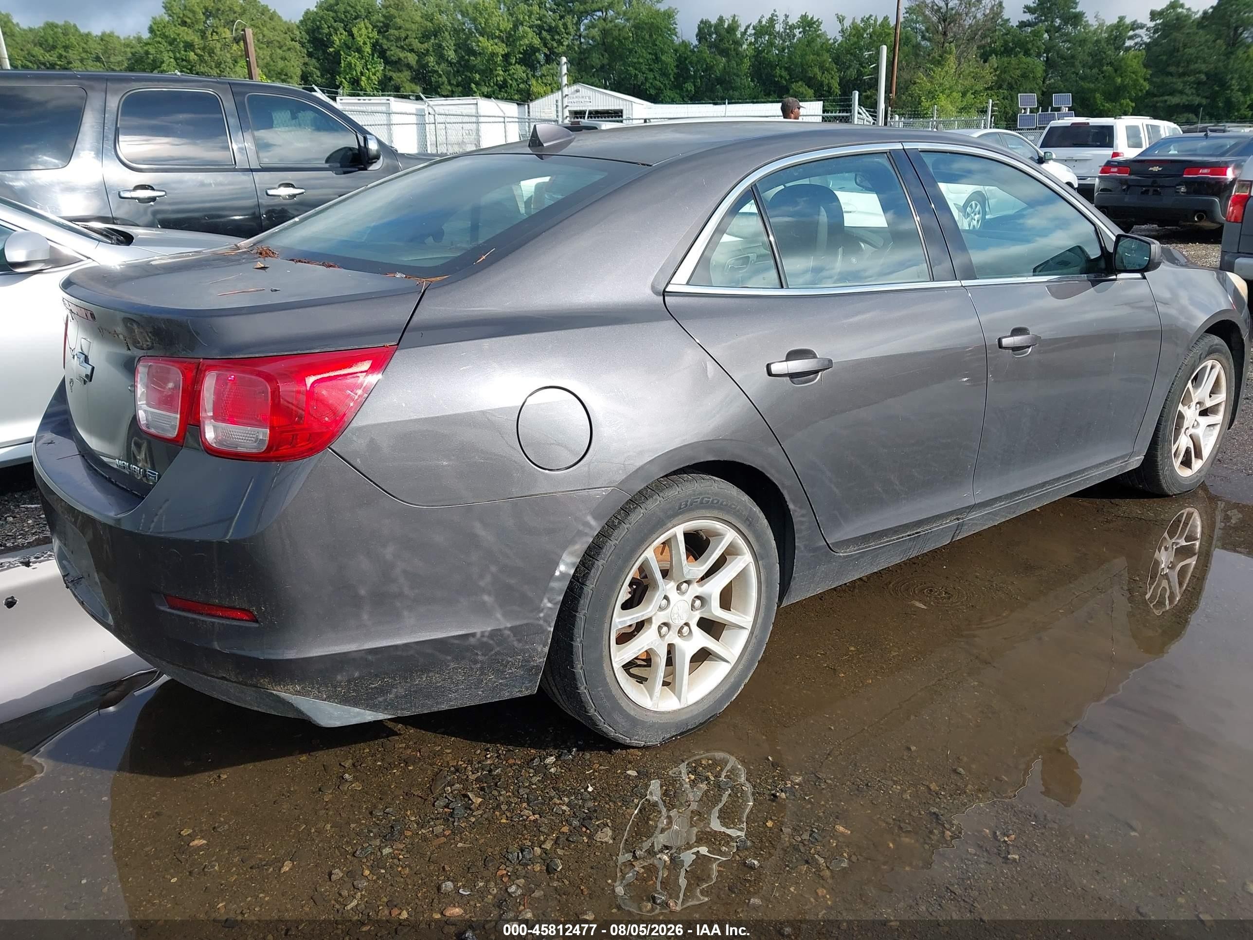 2013 Chevrolet Malibu Eco Gray vin: 1G11D5SR7DF262658