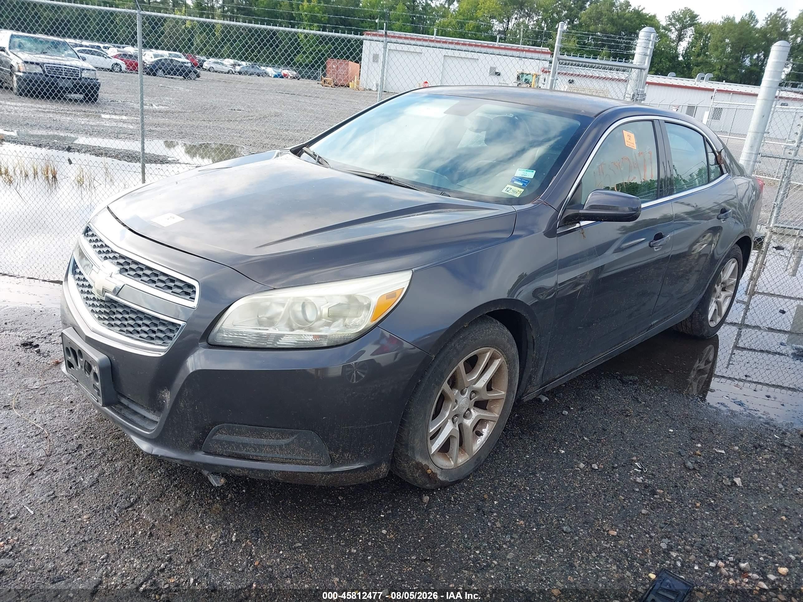 2013 Chevrolet Malibu Eco Gray vin: 1G11D5SR7DF262658