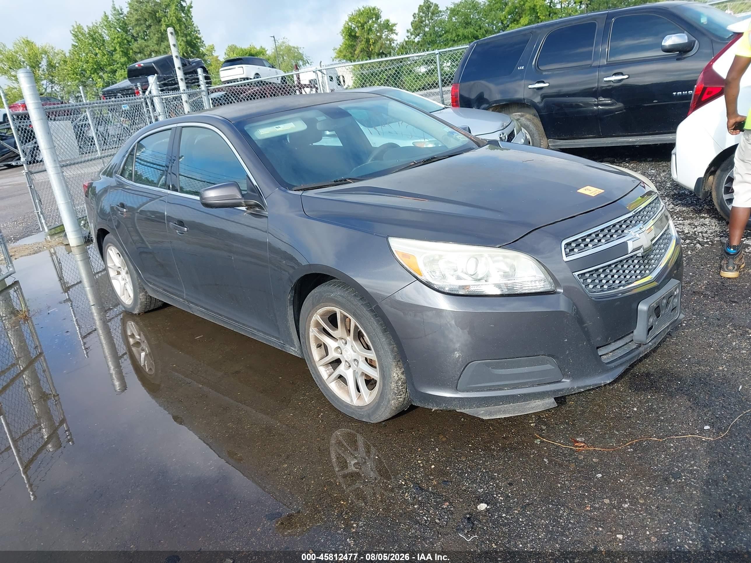 2013 Chevrolet Malibu Eco Gray vin: 1G11D5SR7DF262658