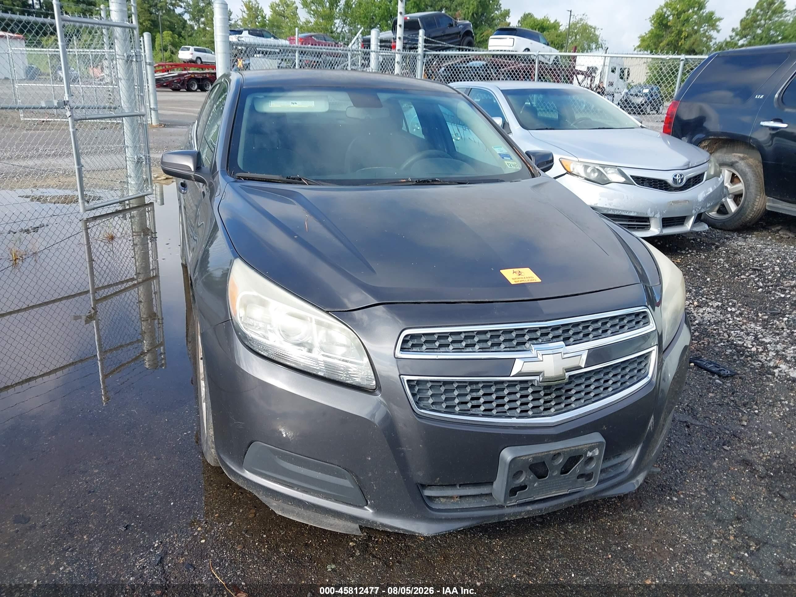 2013 Chevrolet Malibu Eco Gray vin: 1G11D5SR7DF262658