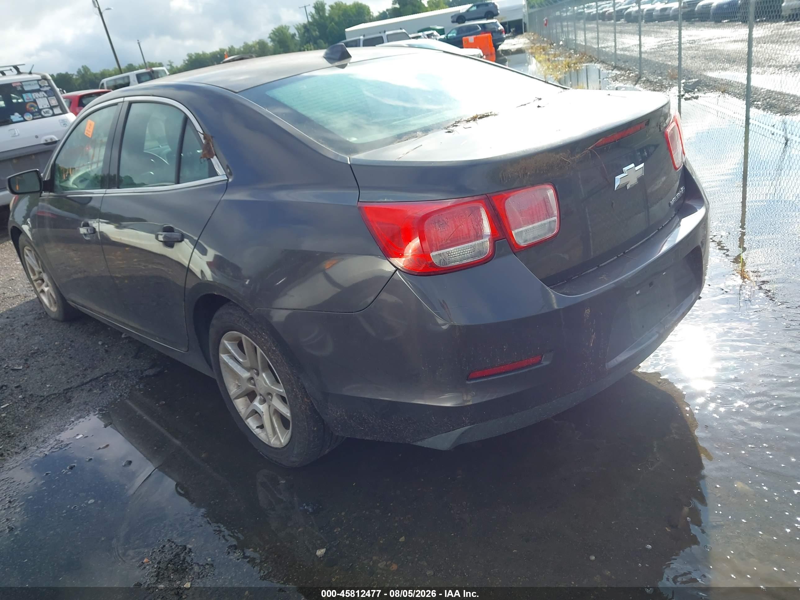 2013 Chevrolet Malibu Eco Gray vin: 1G11D5SR7DF262658