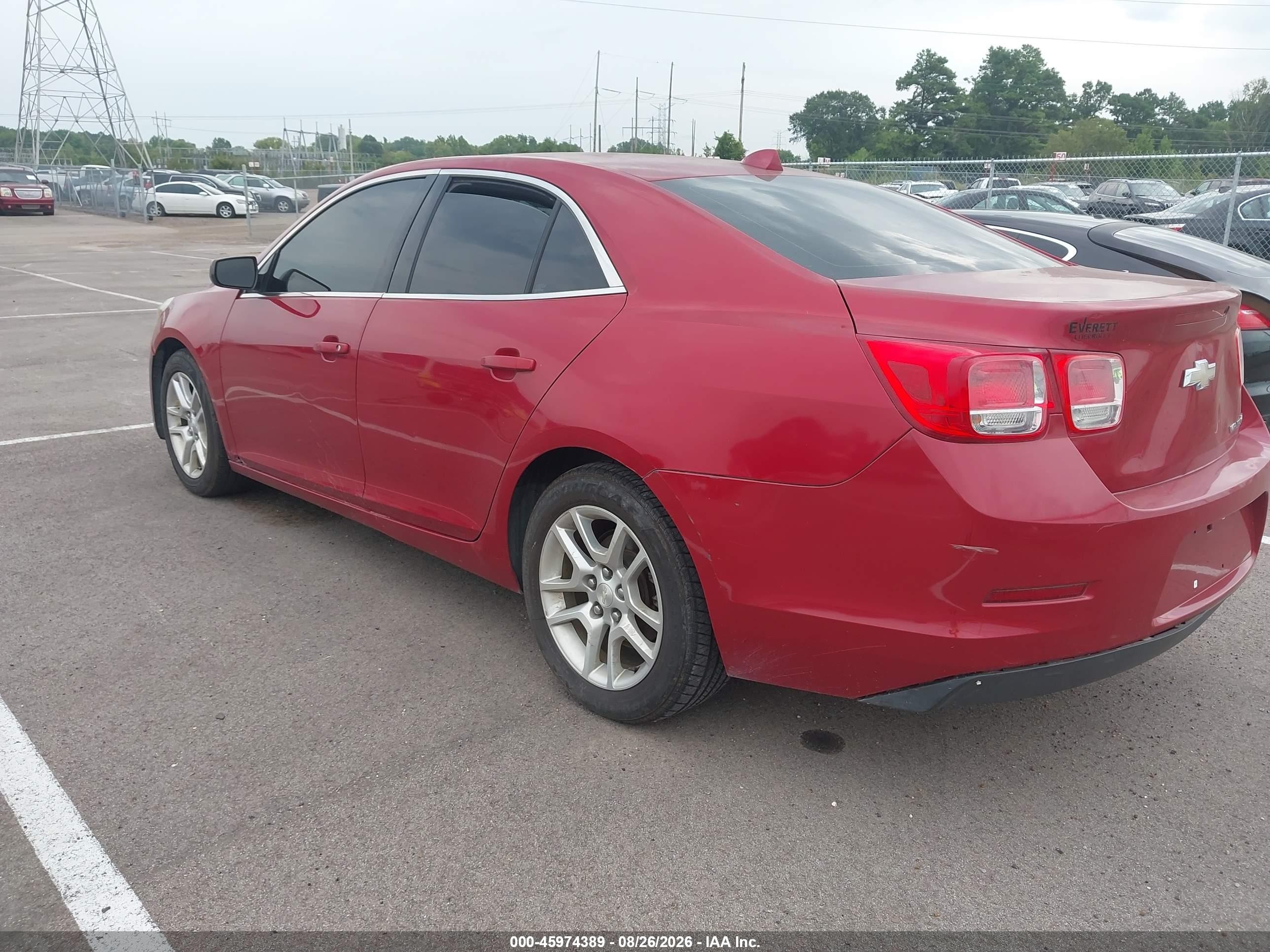 2013 Chevrolet Malibu Eco Red vin: 1G11D5SR8DF126314