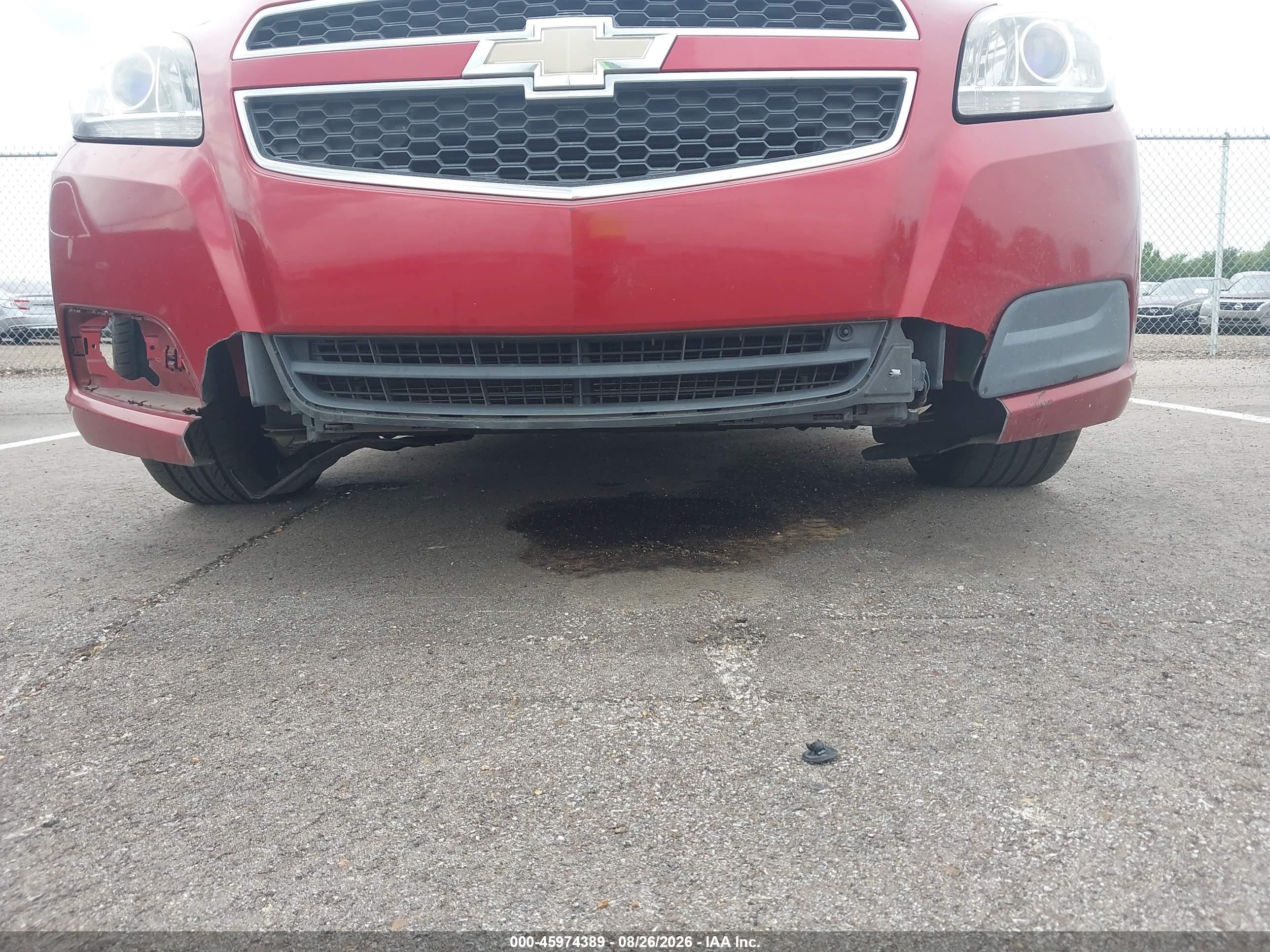2013 Chevrolet Malibu Eco Red vin: 1G11D5SR8DF126314