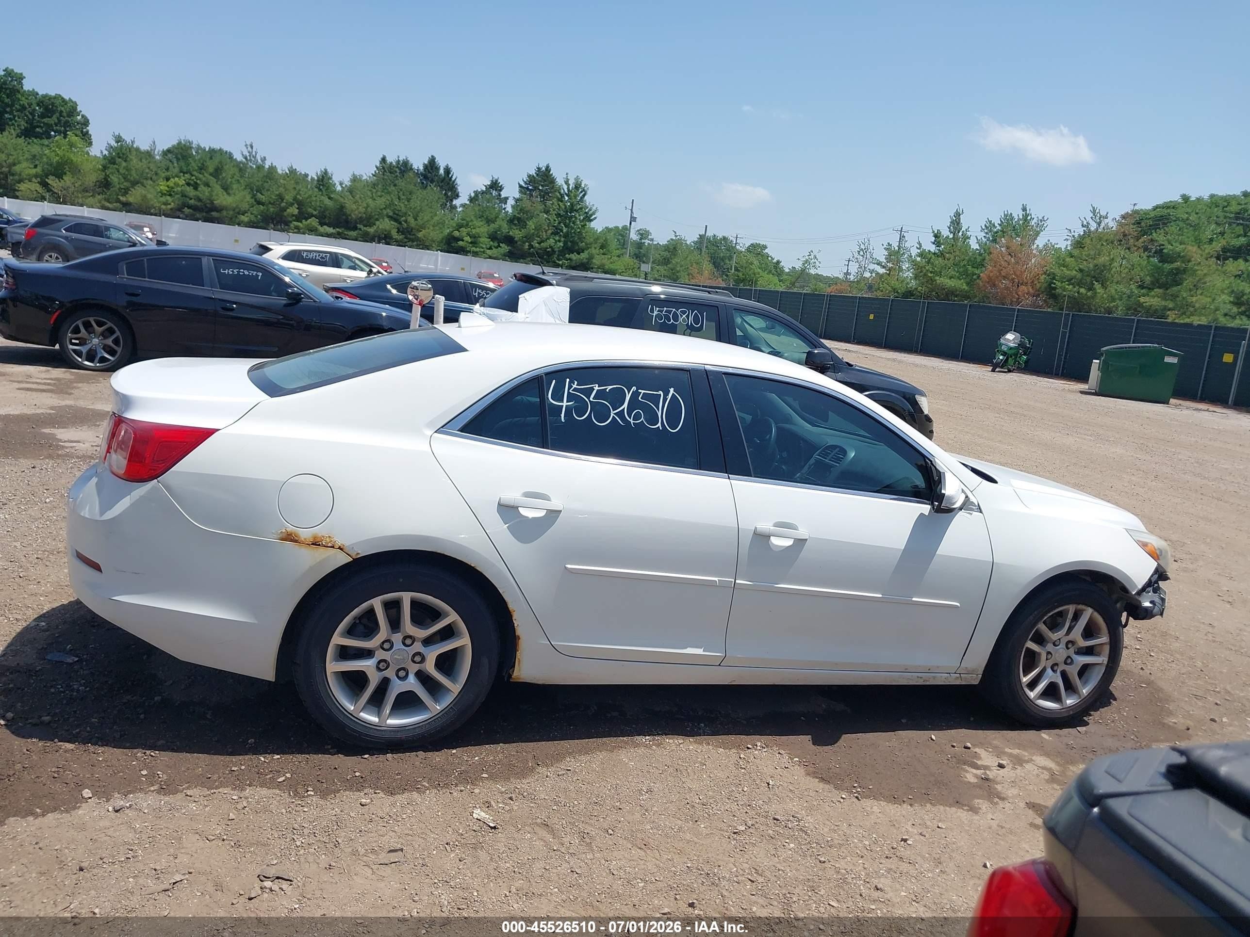 2013 Chevrolet Malibu Eco White vin: 1G11D5SR8DF333740