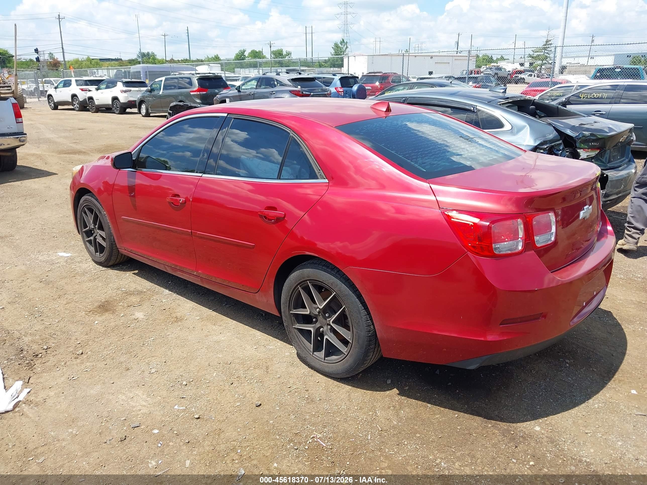 2013 Chevrolet Malibu Eco Red vin: 1G11D5SR9DF152601