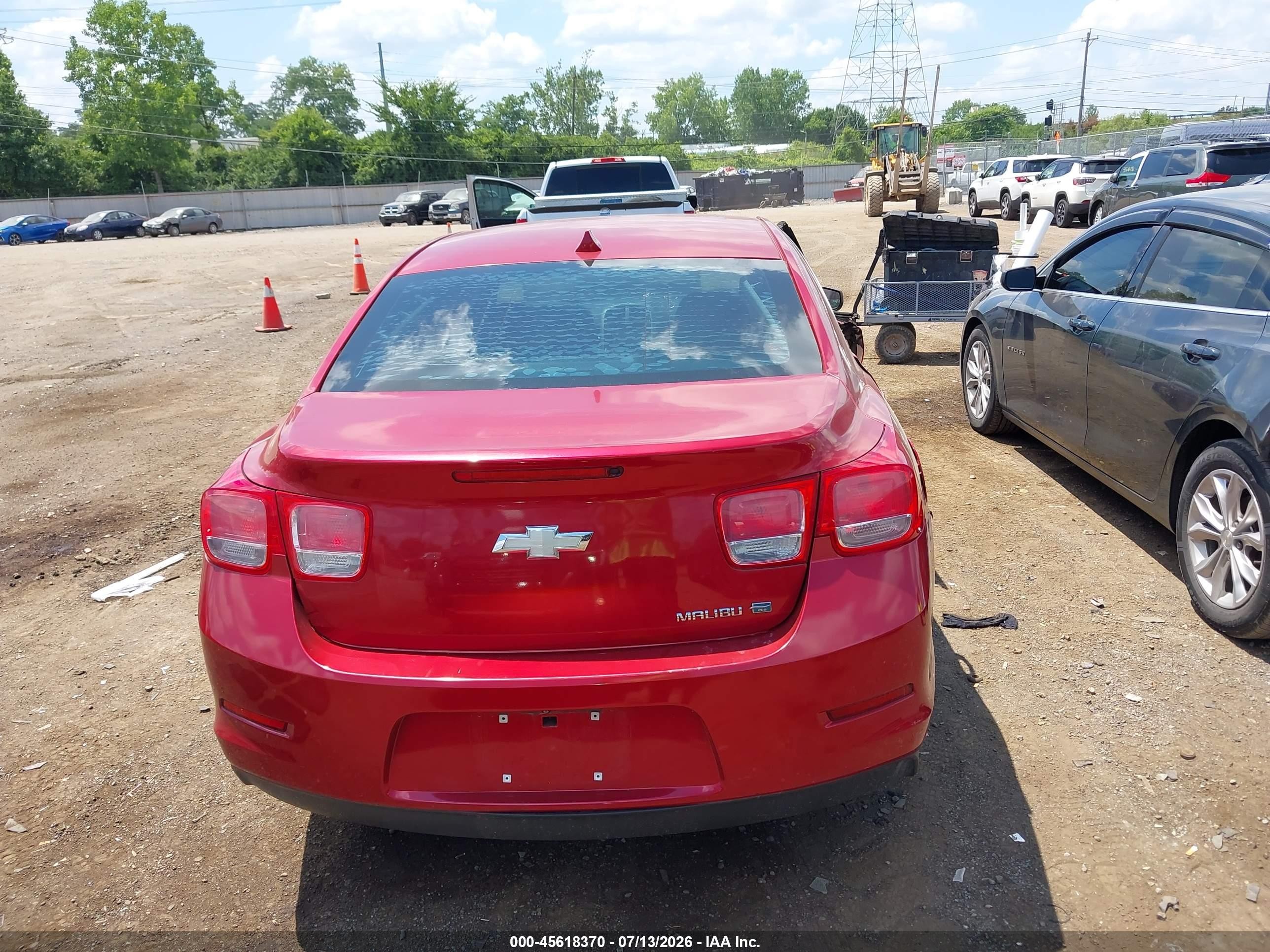 2013 Chevrolet Malibu Eco Red vin: 1G11D5SR9DF152601