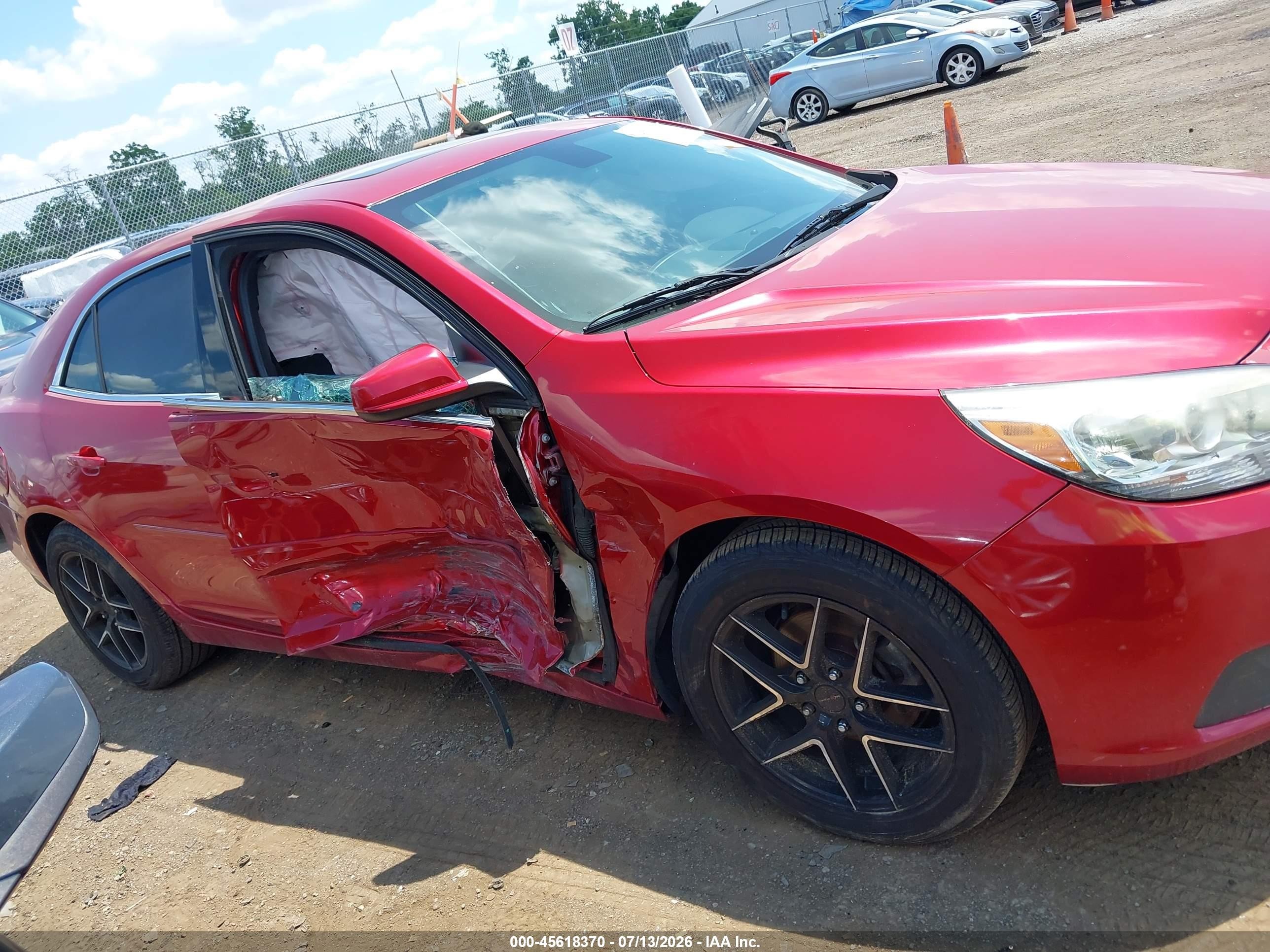 2013 Chevrolet Malibu Eco Red vin: 1G11D5SR9DF152601