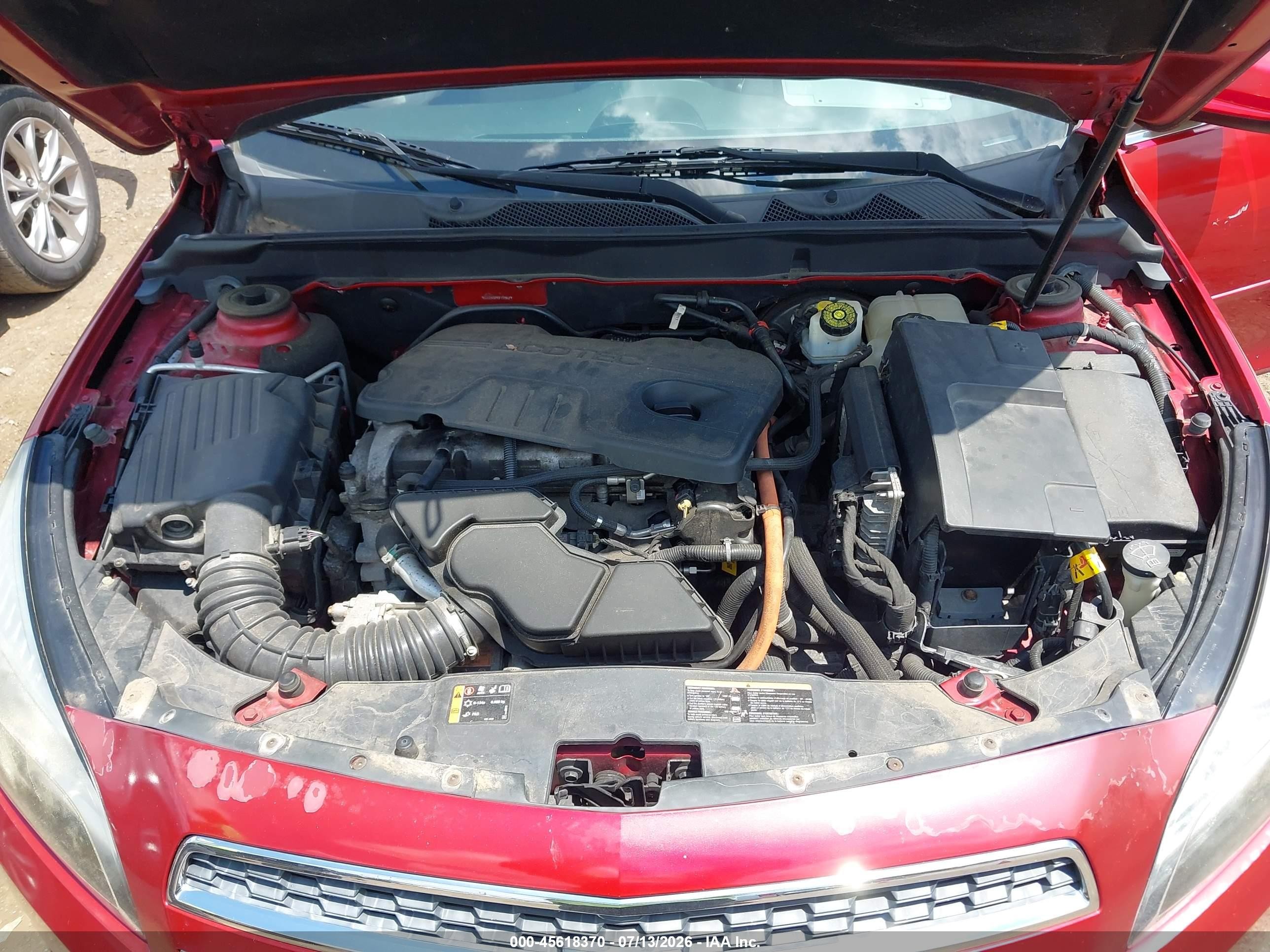 2013 Chevrolet Malibu Eco Red vin: 1G11D5SR9DF152601