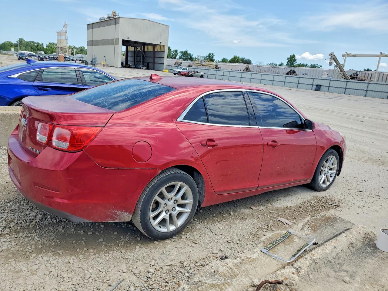 2013 Chevrolet Malibu 1lt Red vin: 1G11D5SR9DF247482
