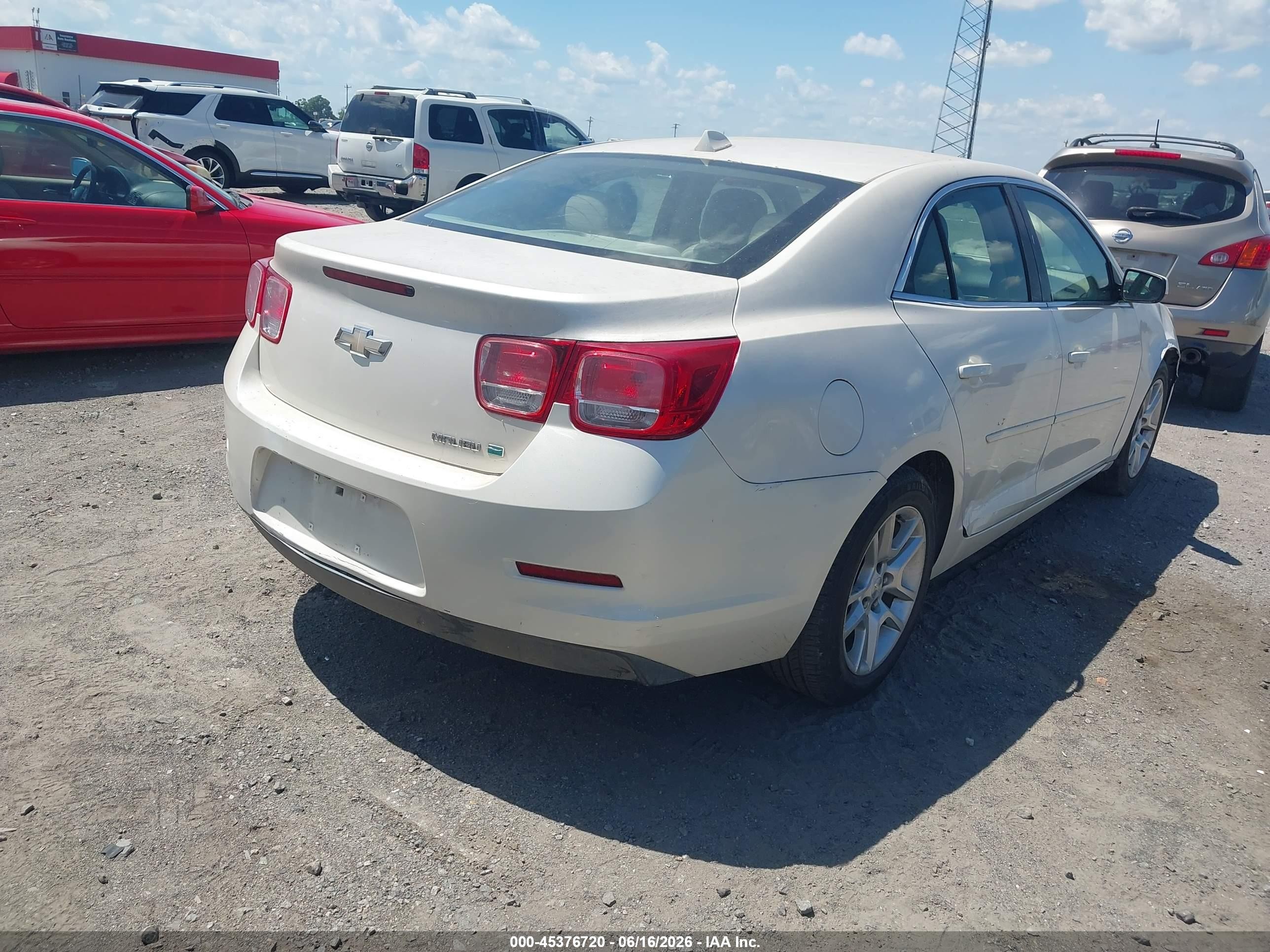 2013 Chevrolet Malibu Eco White vin: 1G11D5SRXDF139520