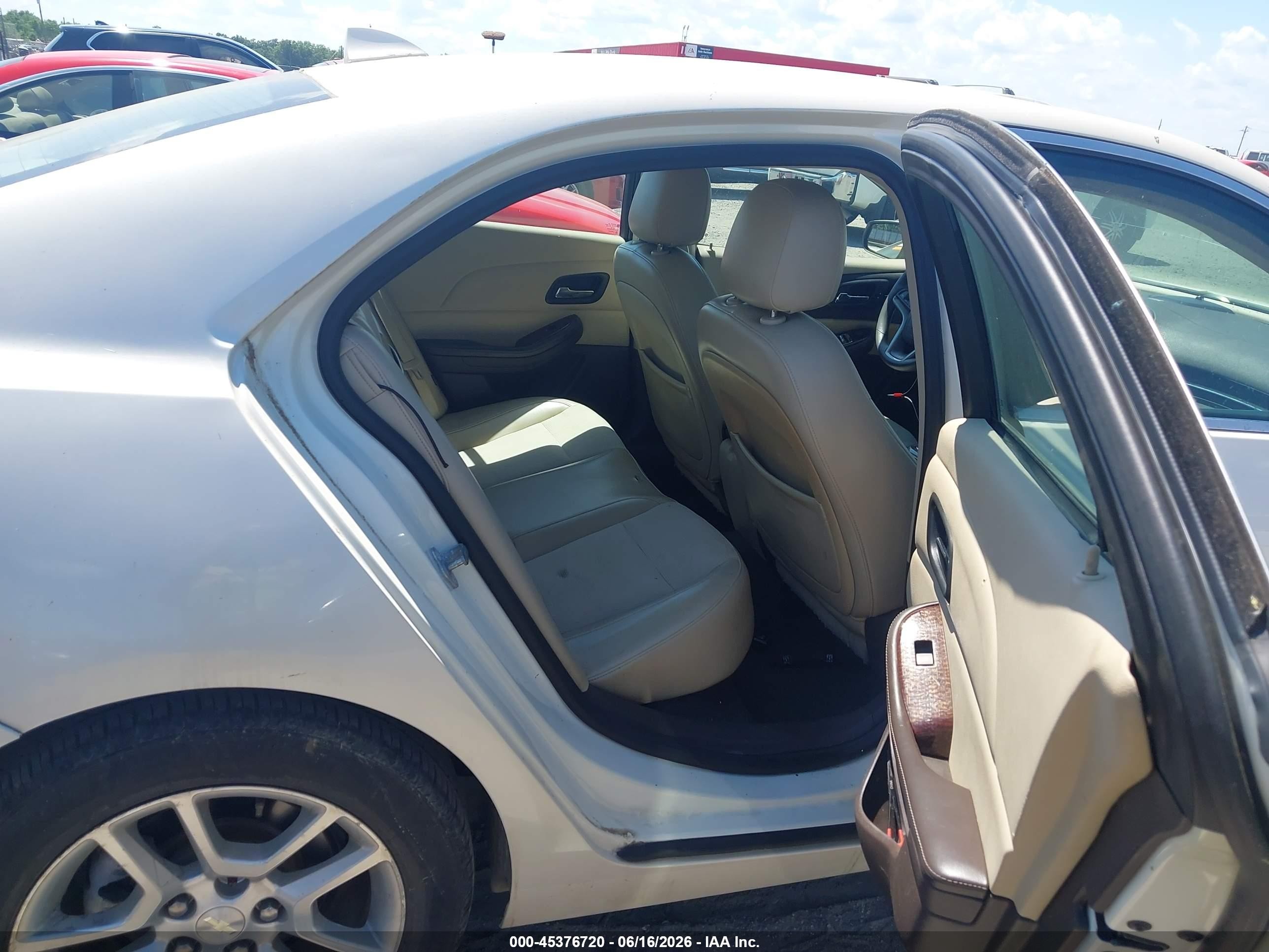 2013 Chevrolet Malibu Eco White vin: 1G11D5SRXDF139520