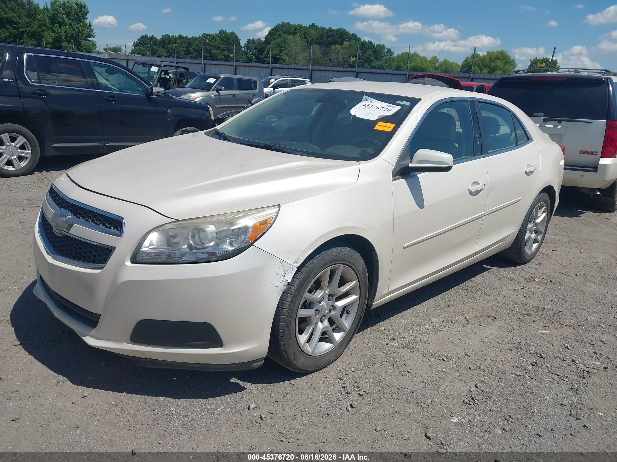 2013 Chevrolet Malibu Eco White vin: 1G11D5SRXDF139520
