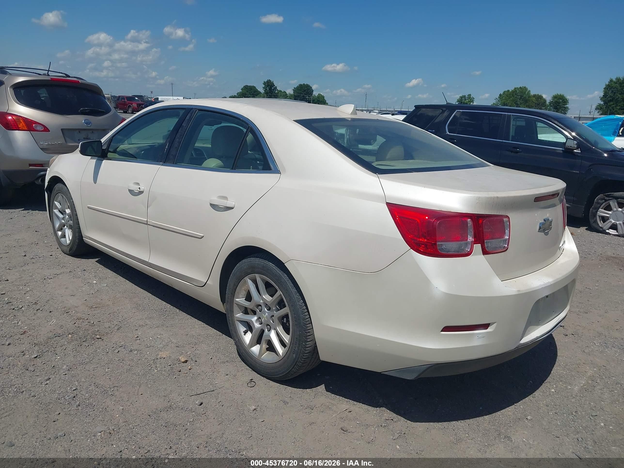 2013 Chevrolet Malibu Eco White vin: 1G11D5SRXDF139520