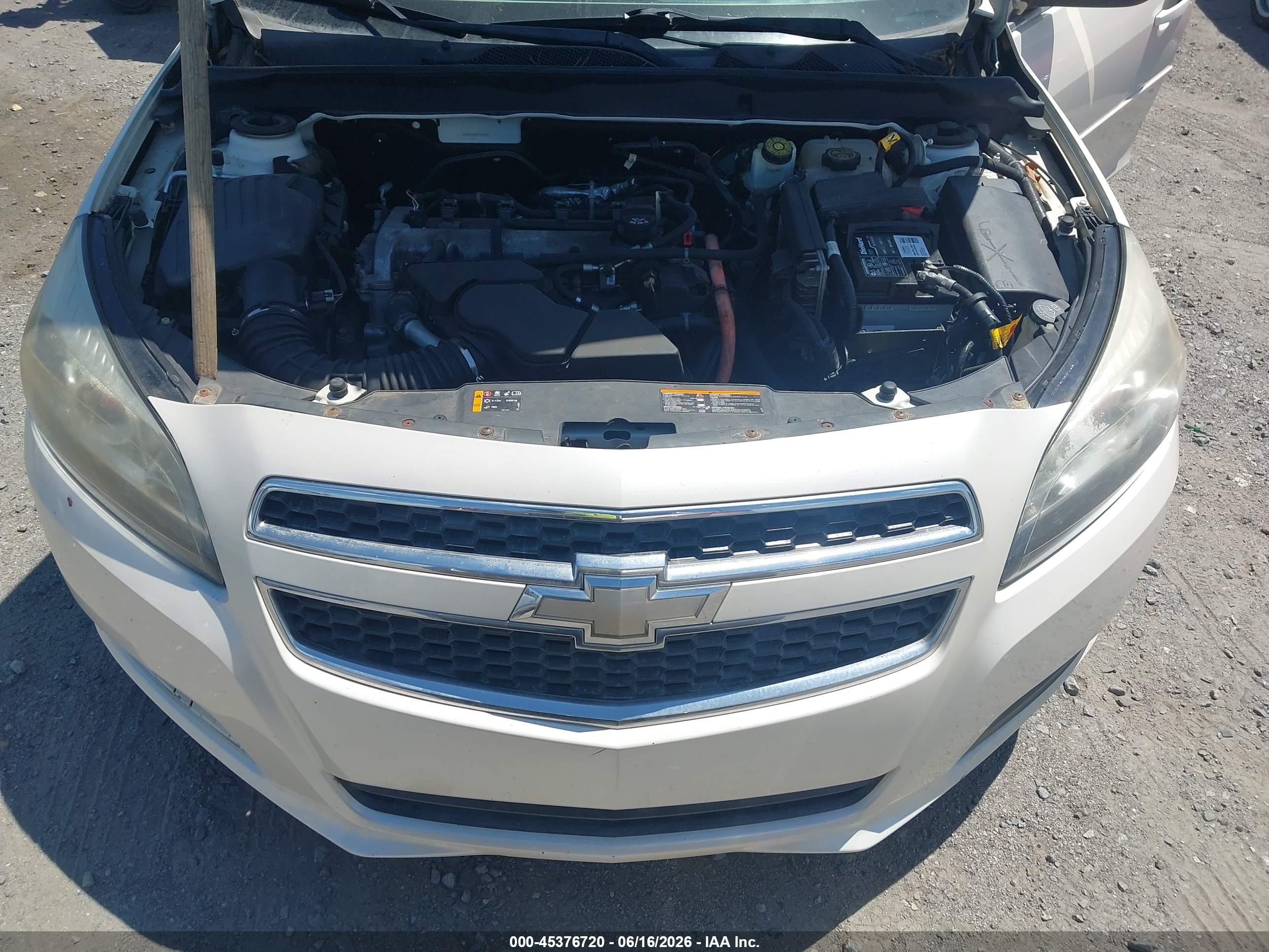 2013 Chevrolet Malibu Eco White vin: 1G11D5SRXDF139520