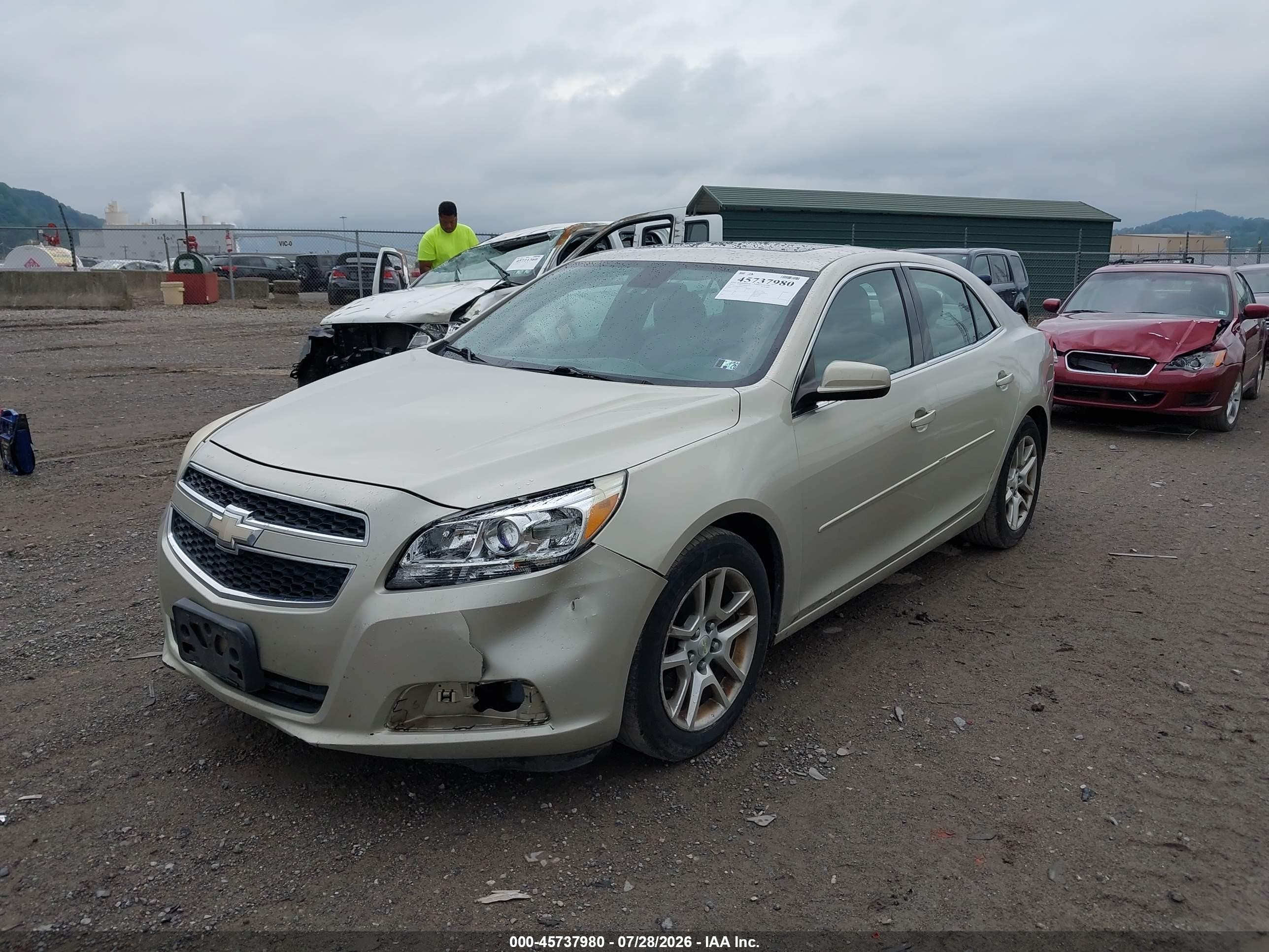 2013 Chevrolet Malibu Eco Beige vin: 1G11D5SRXDF151960