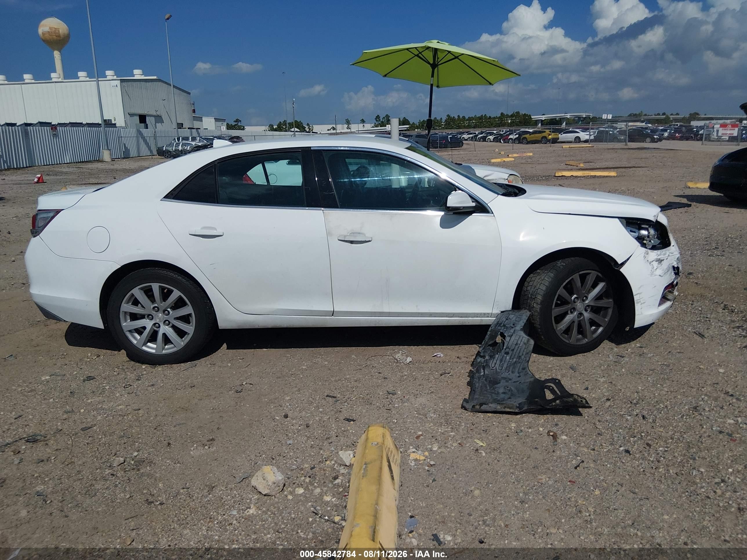 2013 Chevrolet Malibu 2lt White vin: 1G11E5SA0DF279633