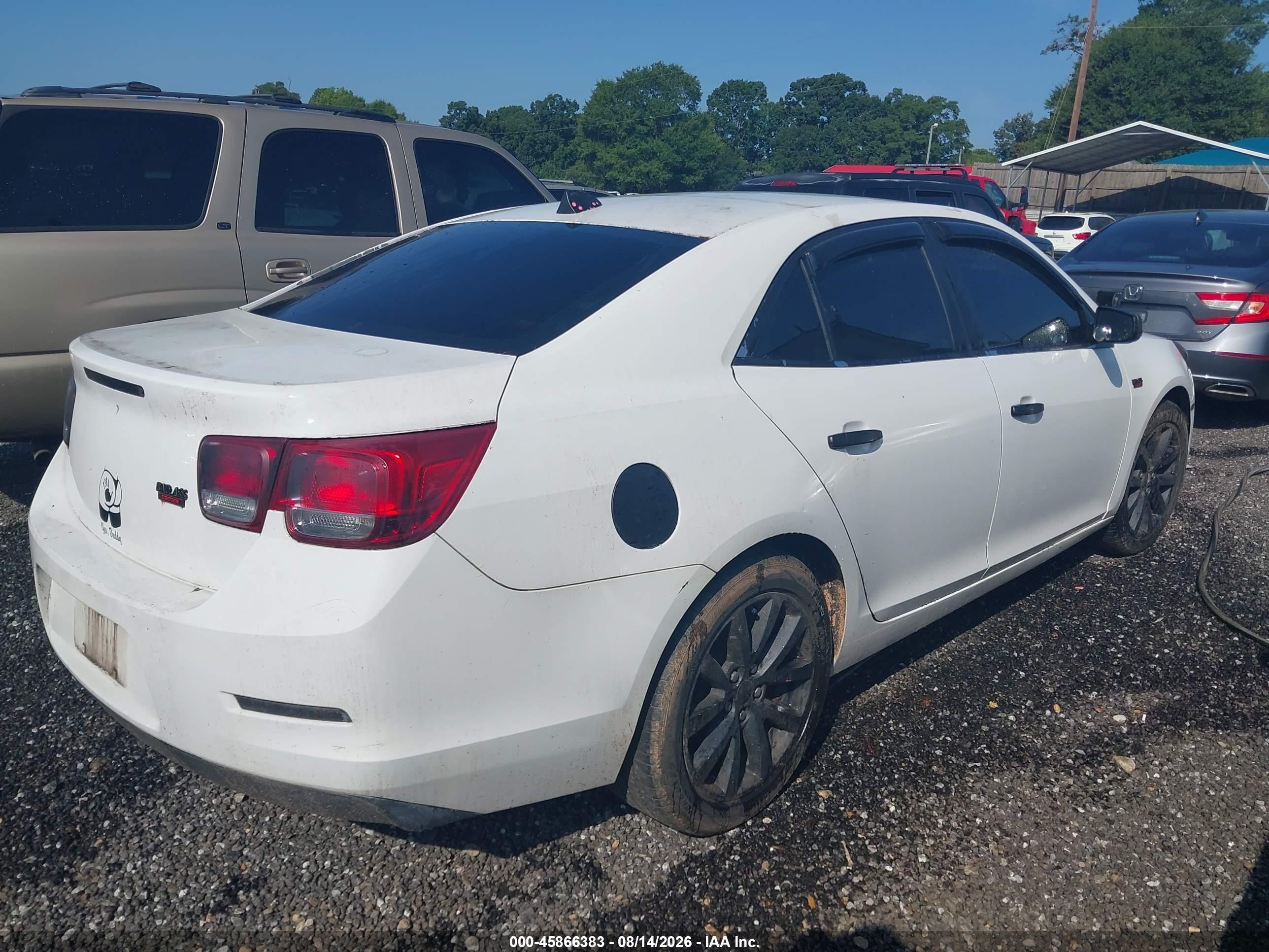 2013 Chevrolet Malibu 2lt White vin: 1G11E5SA0DF308404