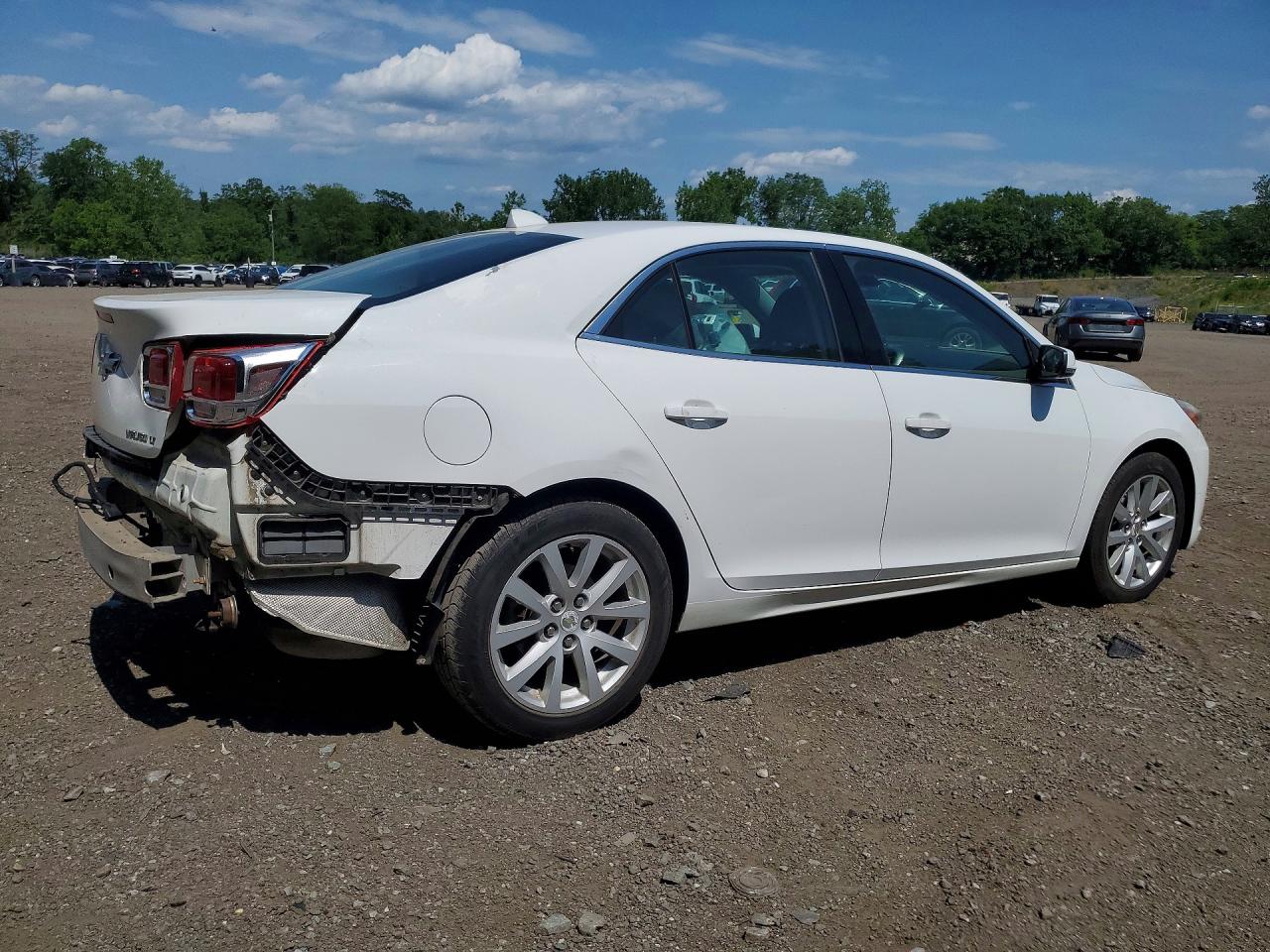2013 Chevrolet Malibu 2lt White vin: 1G11E5SA0DF322688