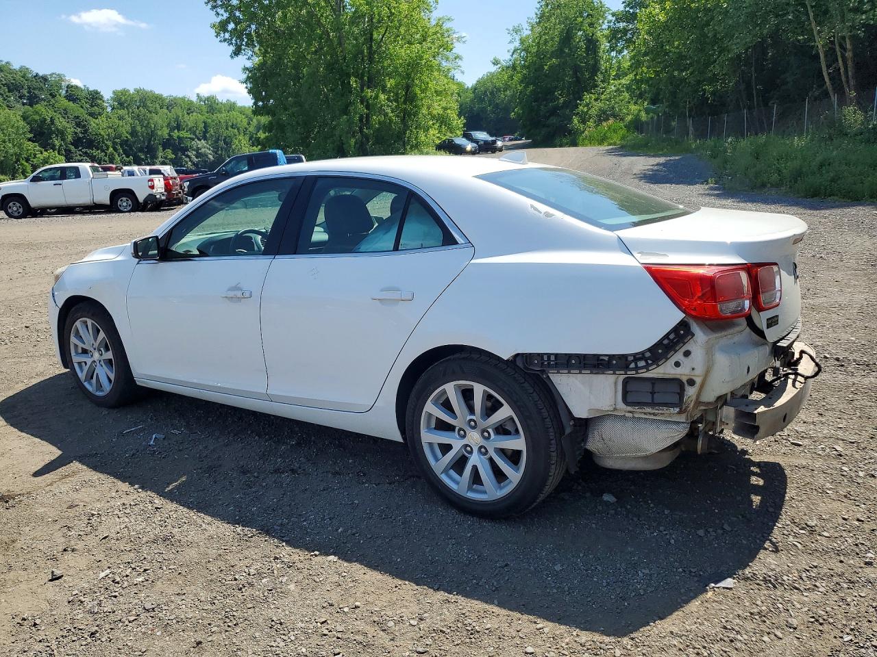 2013 Chevrolet Malibu 2lt White vin: 1G11E5SA0DF322688