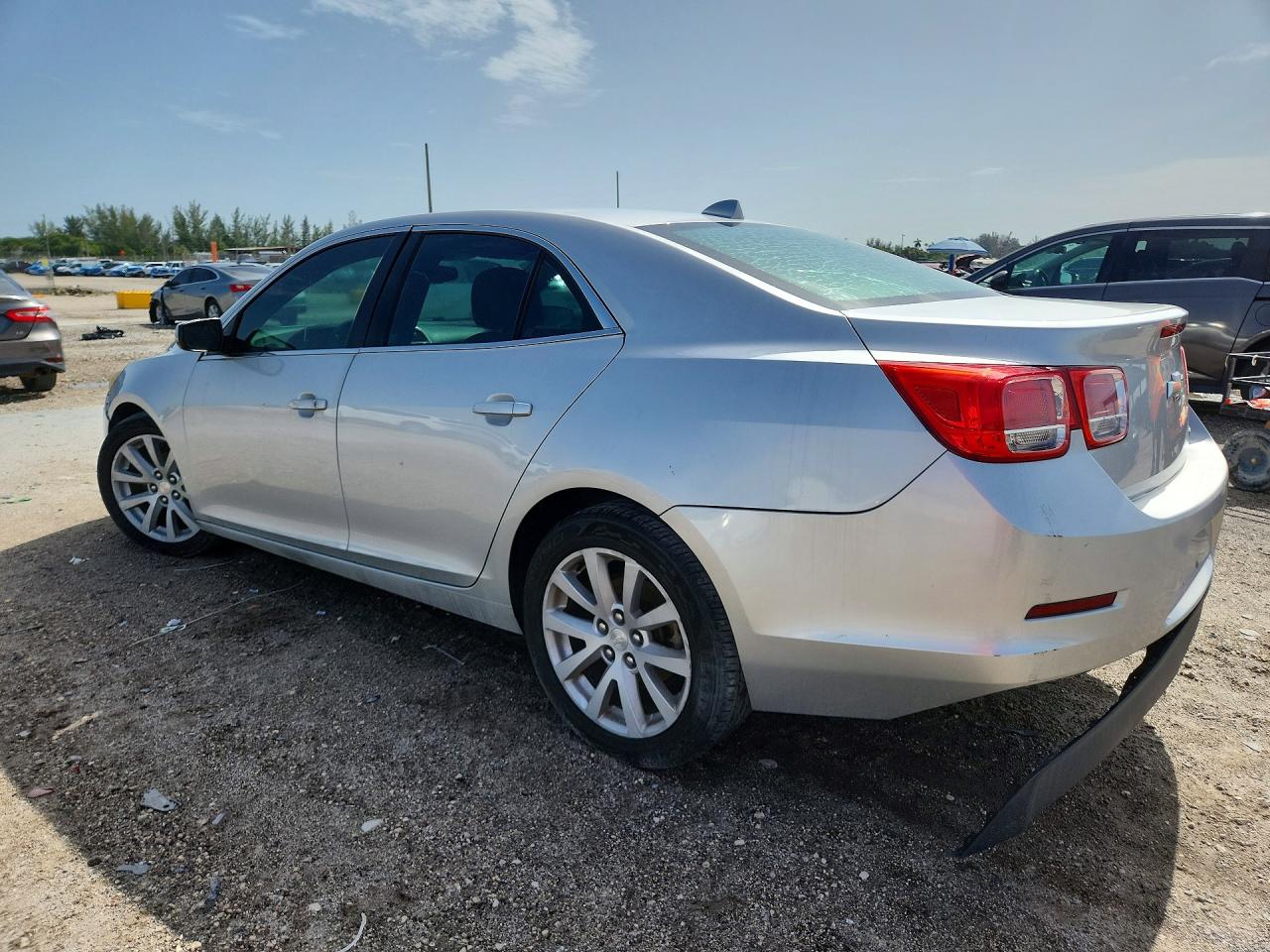 2013 Chevrolet Malibu 2lt Silver vin: 1G11E5SA0DU142624