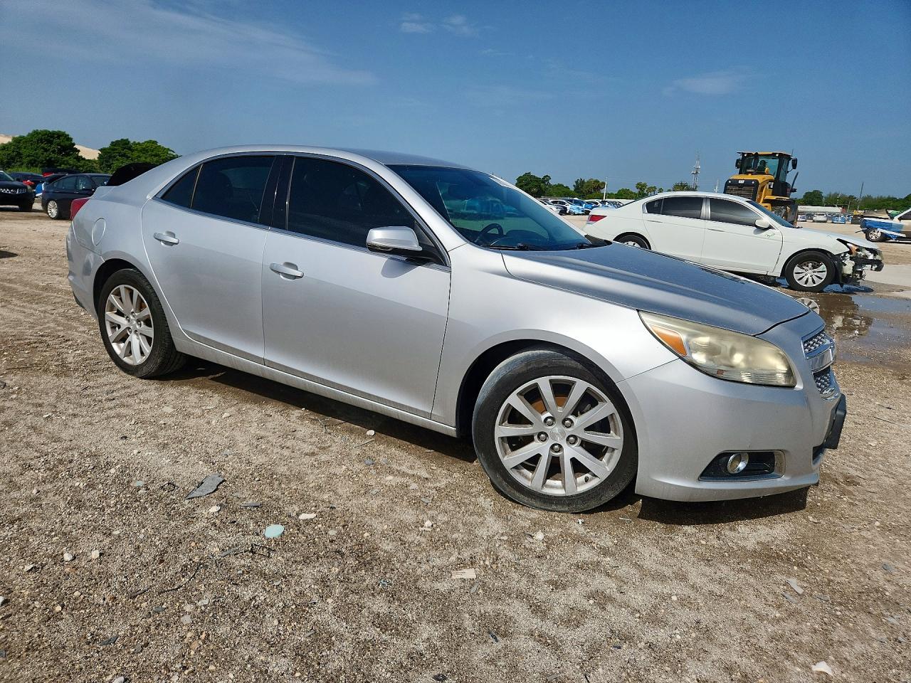 2013 Chevrolet Malibu 2lt Silver vin: 1G11E5SA0DU142624