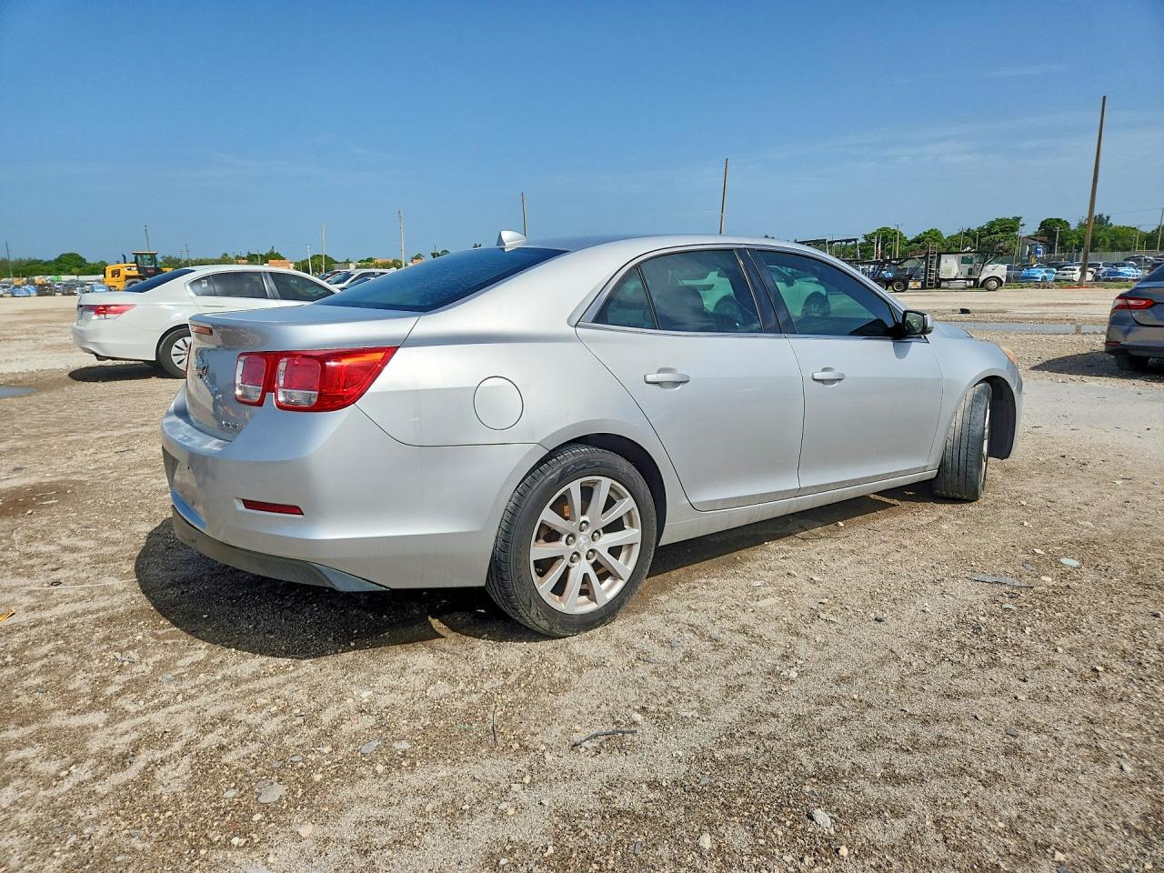 2013 Chevrolet Malibu 2lt Silver vin: 1G11E5SA0DU142624