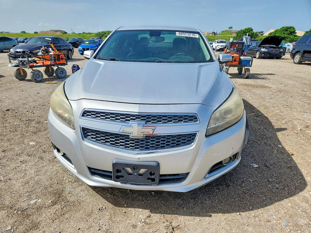 2013 Chevrolet Malibu 2lt Silver vin: 1G11E5SA0DU142624
