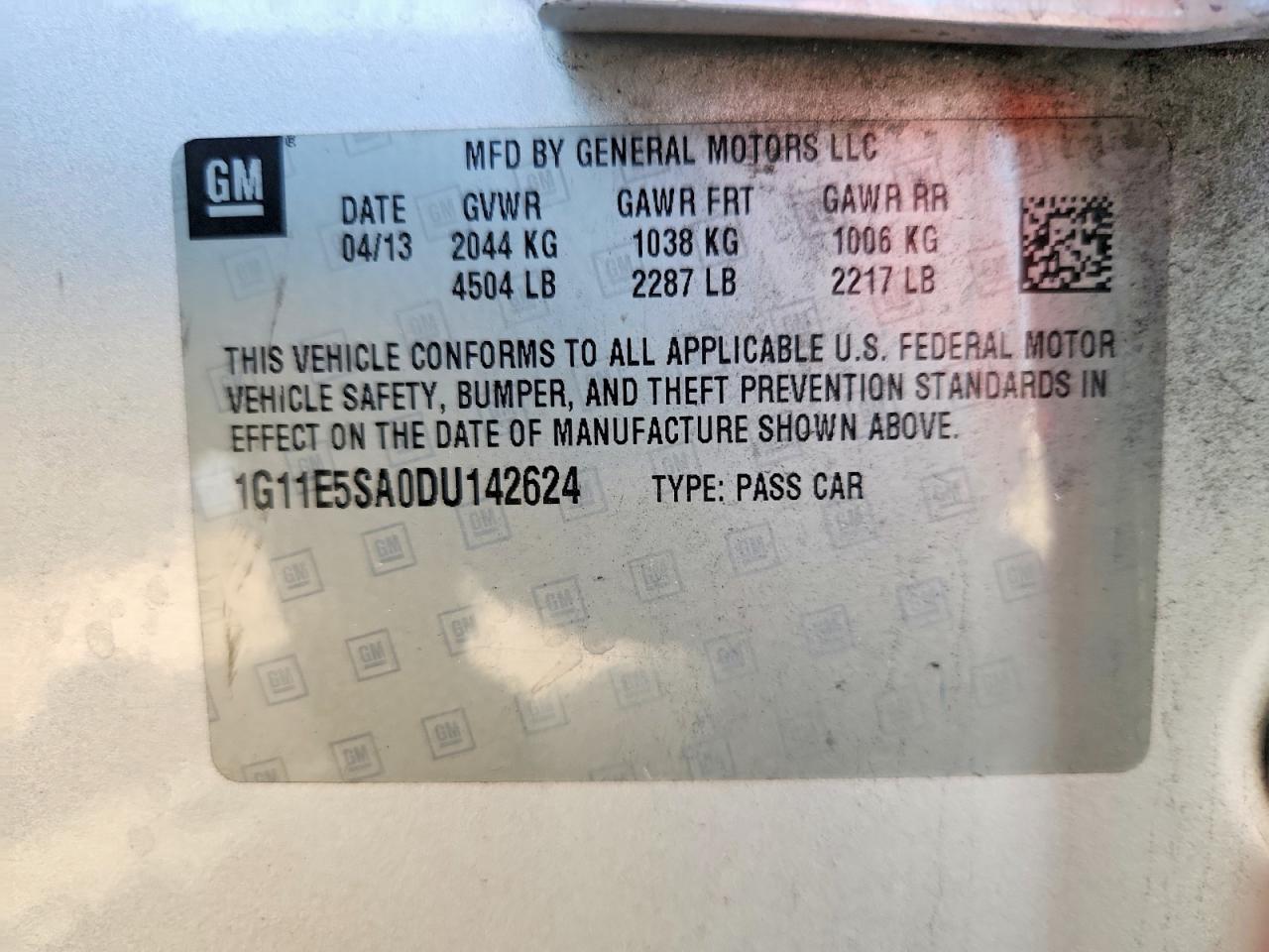 2013 Chevrolet Malibu 2lt Silver vin: 1G11E5SA0DU142624