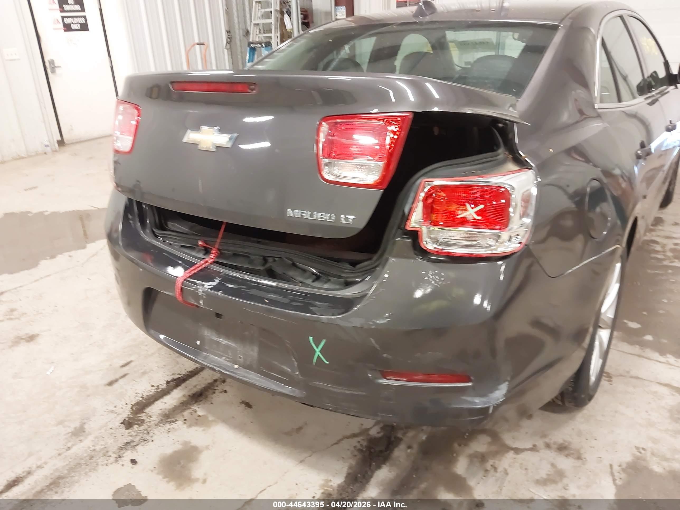 2013 Chevrolet Malibu 2lt Gray vin: 1G11E5SA1DF187852