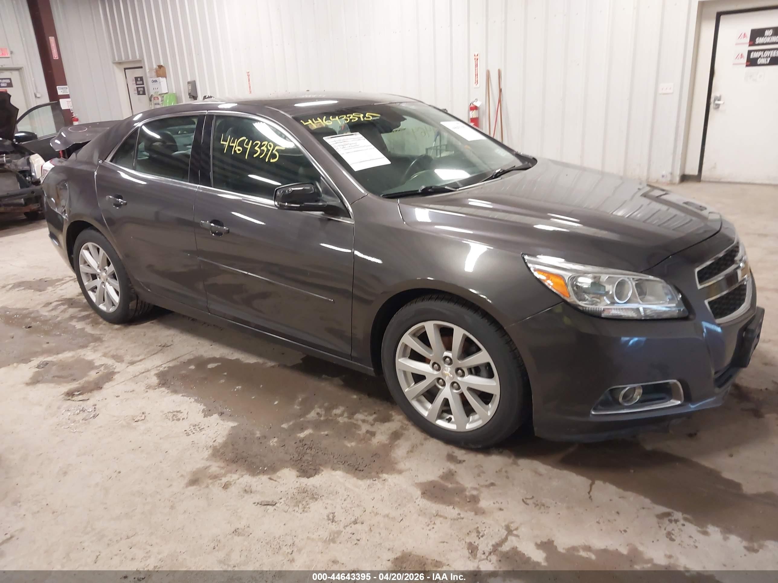 2013 Chevrolet Malibu 2lt Gray vin: 1G11E5SA1DF187852