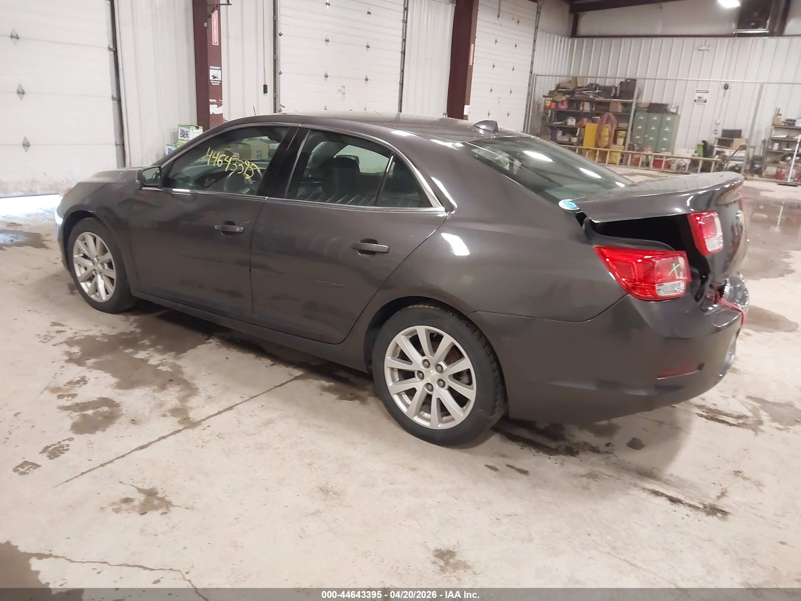 2013 Chevrolet Malibu 2lt Gray vin: 1G11E5SA1DF187852