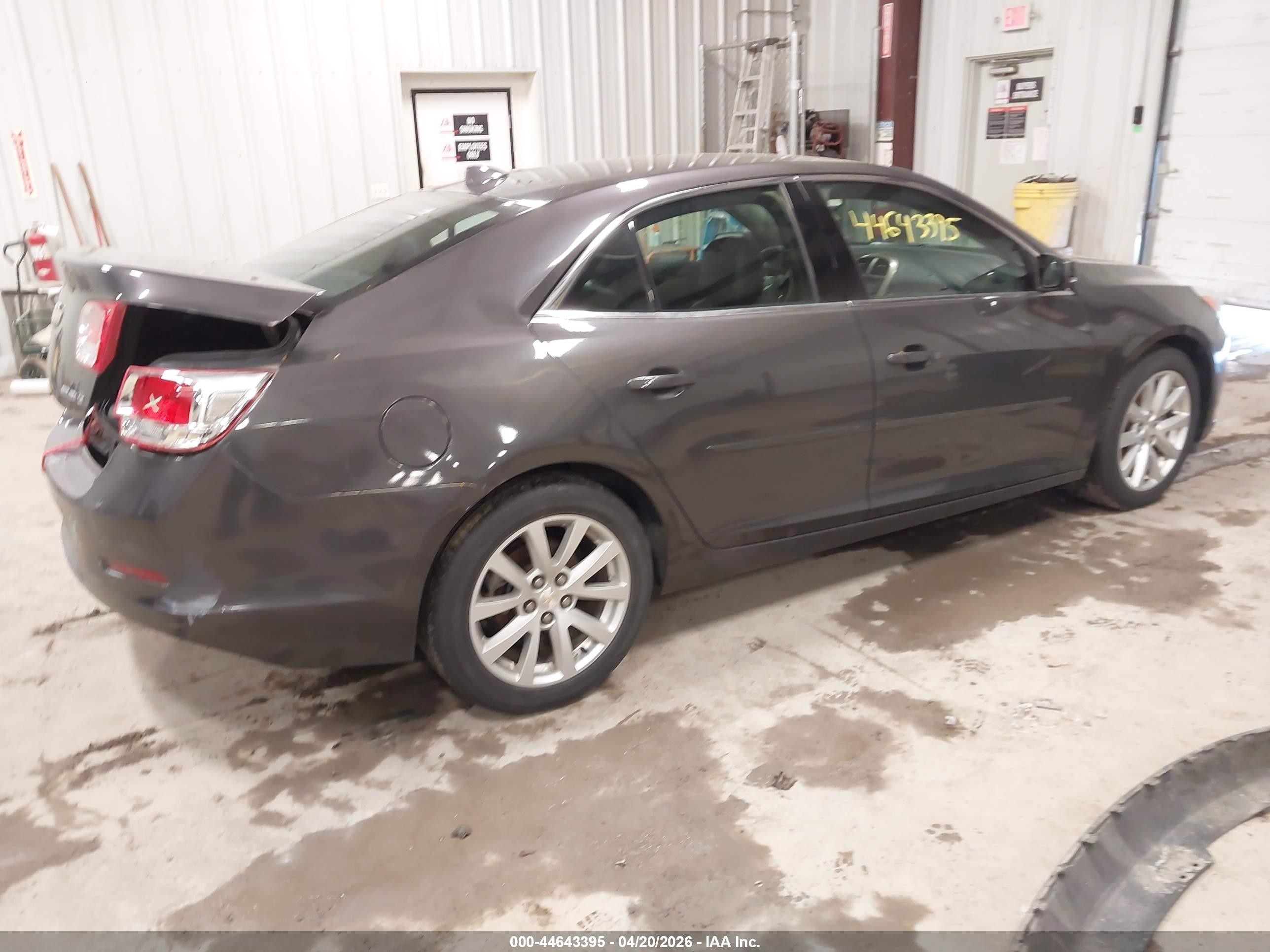 2013 Chevrolet Malibu 2lt Gray vin: 1G11E5SA1DF187852