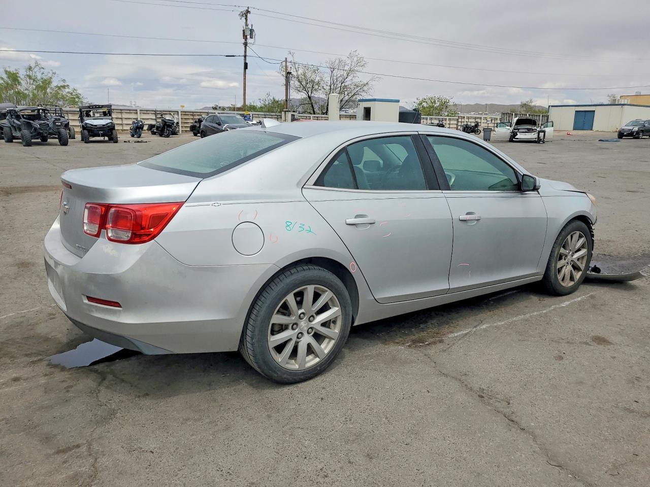 2013 Chevrolet Malibu 2lt Silver vin: 1G11E5SA1DF226410