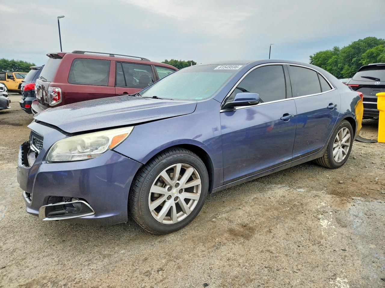 2013 Chevrolet Malibu 2lt Blue vin: 1G11E5SA1DF281066