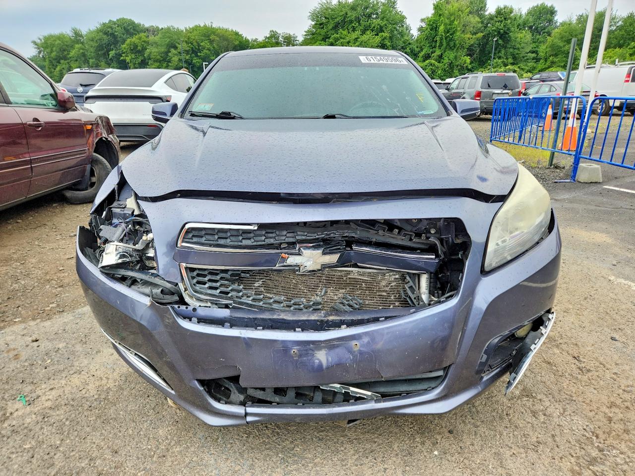 2013 Chevrolet Malibu 2lt Blue vin: 1G11E5SA1DF281066