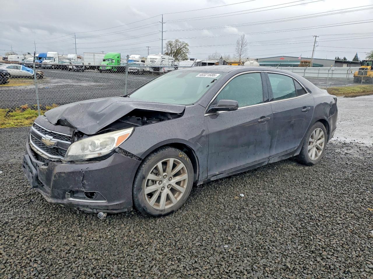 2013 Chevrolet Malibu 2lt Gray vin: 1G11E5SA1DF285215