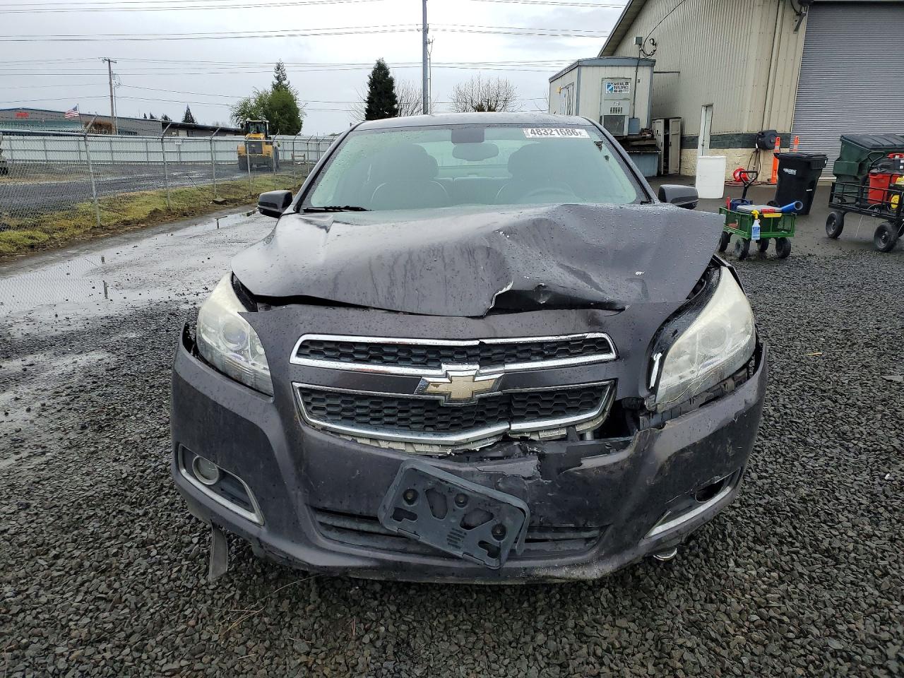 2013 Chevrolet Malibu 2lt Gray vin: 1G11E5SA1DF285215