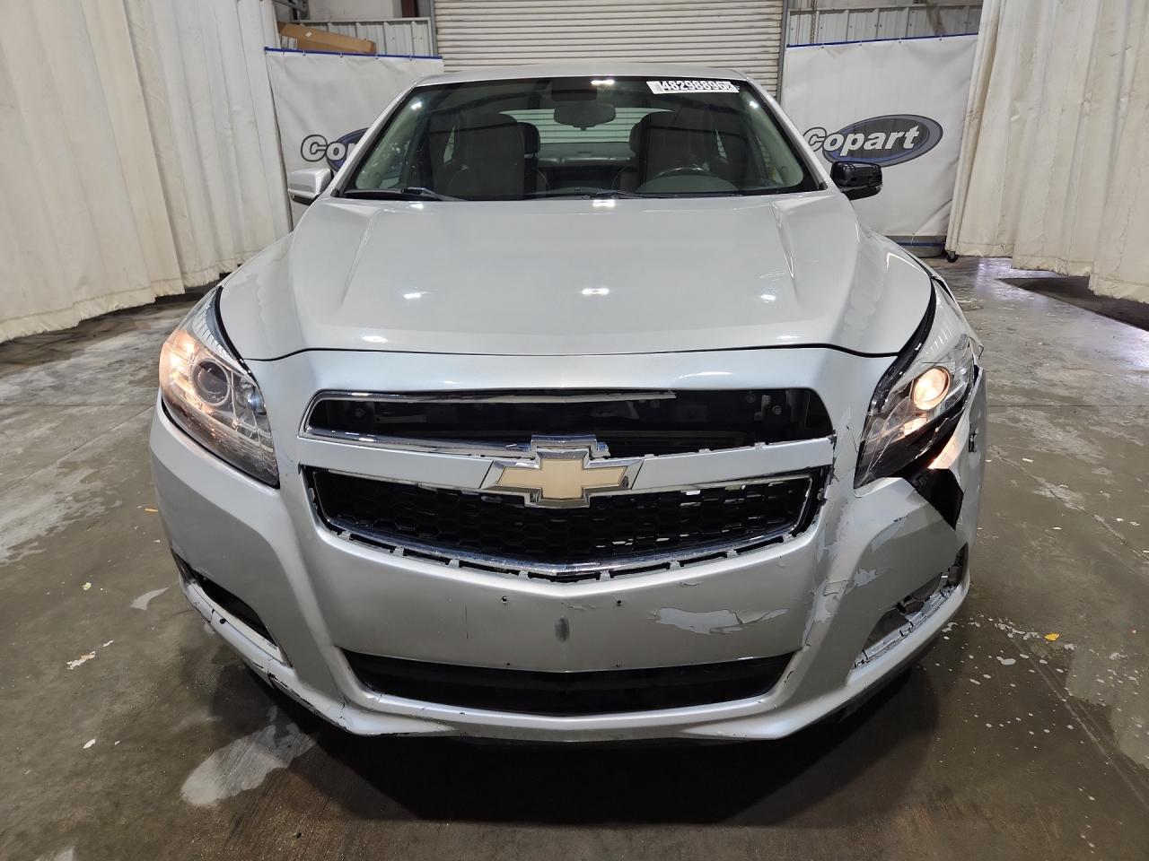 2013 Chevrolet Malibu 2lt Silver vin: 1G11E5SA1DF303602 Damage: Grille, Broken, Replacement Required