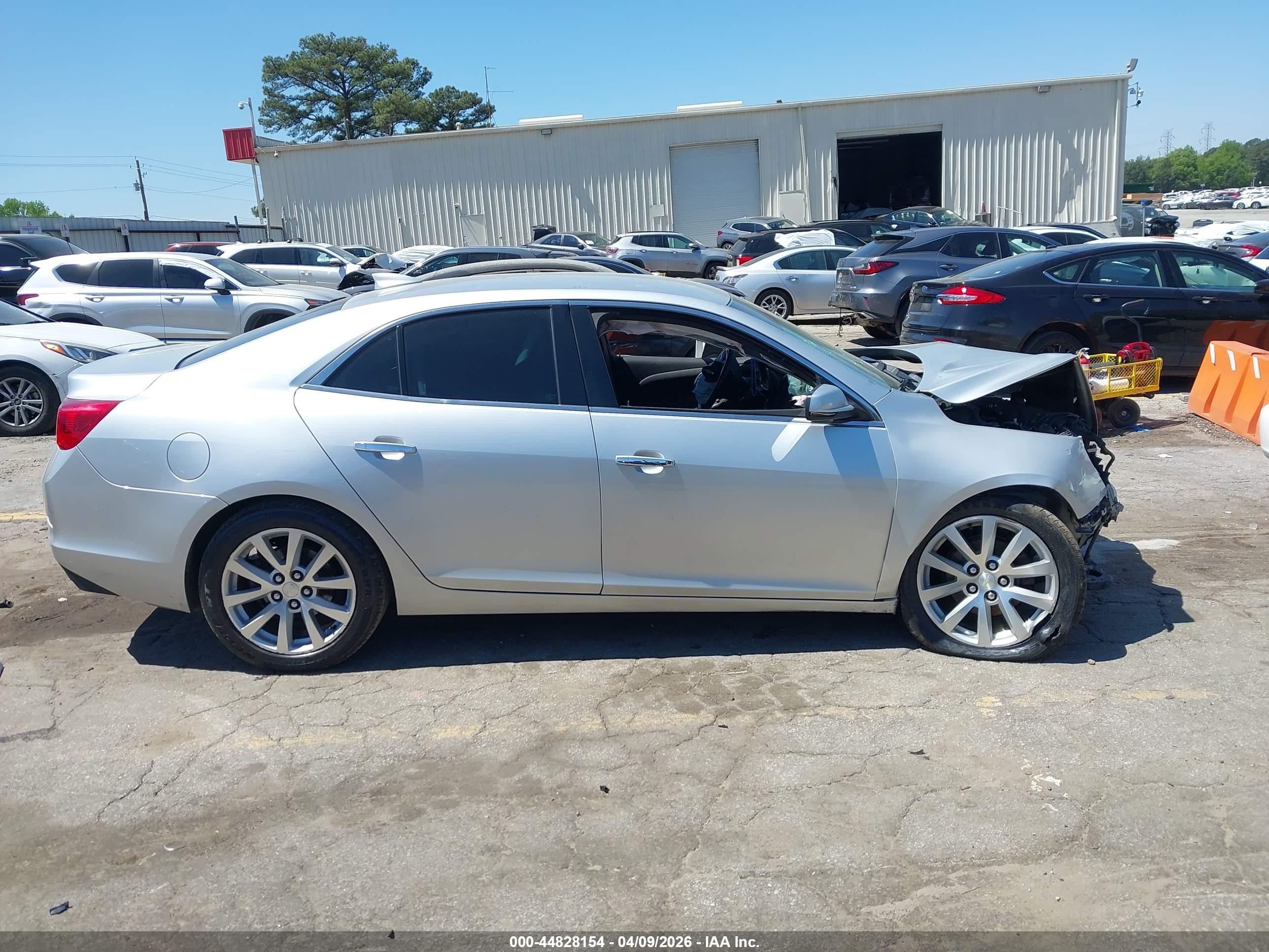 2016 Chevrolet Malibu Limited Ltz Silver vin: 1G11E5SA1GF154919