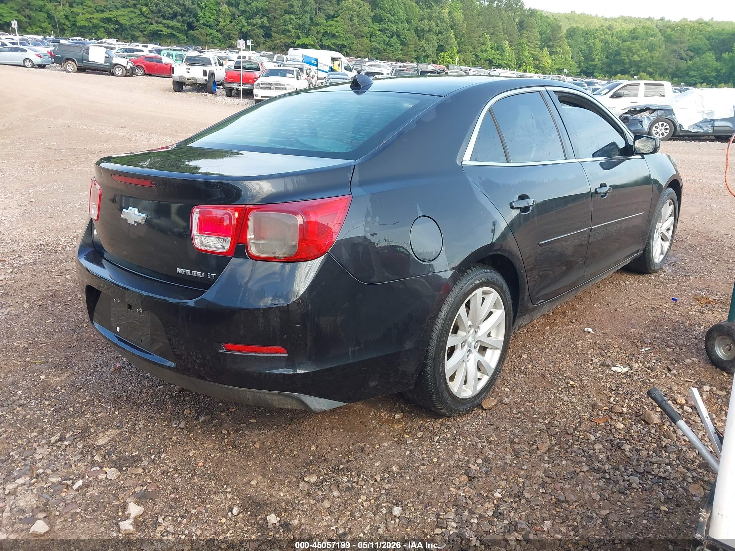 2013 Chevrolet Malibu 2lt Black vin: 1G11E5SA2DF162605